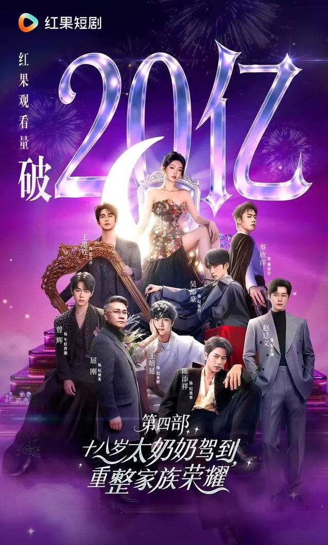 2026红果短剧破20亿播放仅5部:《18岁太奶奶驾到4》《少夫人来自东北》等上榜 | 相关图片 2026红果短剧破20亿播放仅5部:《18岁太奶奶驾到4》《少夫人来自东北》等上榜 | 相关图片